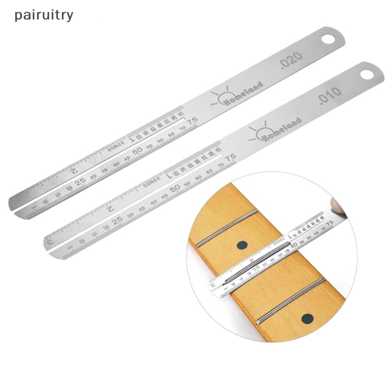 Prt Orphee Gitar Fretboard Pelindung Fret Puller Stainless Steel Nut Luthier Repair Tools Pengganti 0.010 /0.020 /0.080 /0.125 Inch PRT