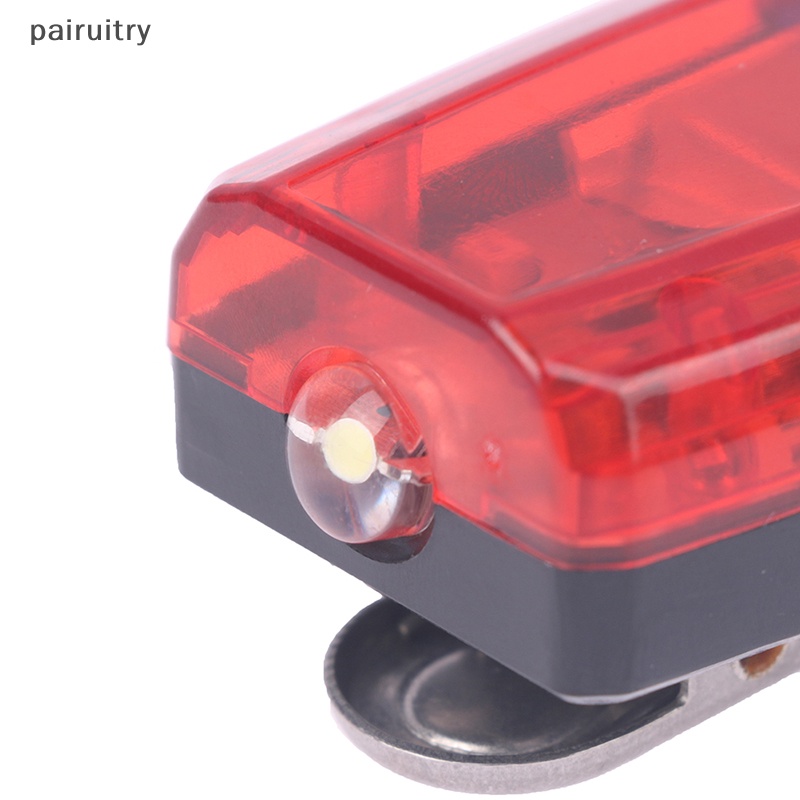 Prt LED Merah Biru Caution Emergency Police Light Lampu Bahu Kedip Rechargeable PRT