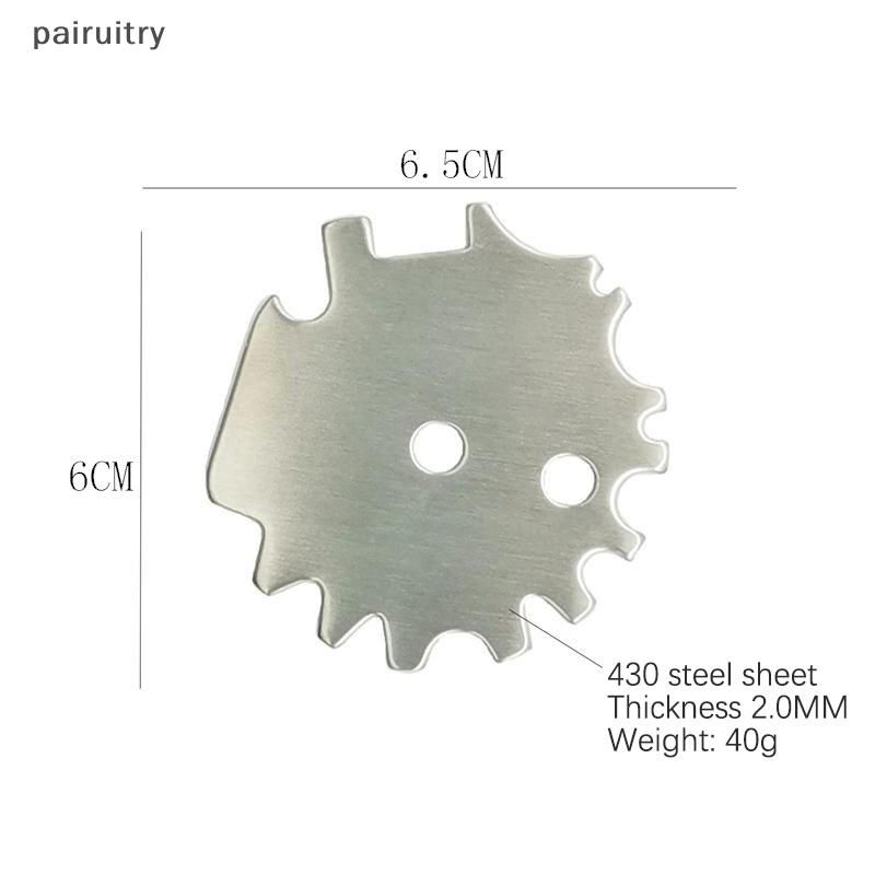 Prt Portable Metal BBQ Grills Parutan Pembersih Pembersih Barbekyu Scraper Scrubber Alat Panggang Pembersih Barbekyu Cleaning Grill Scraper PRT