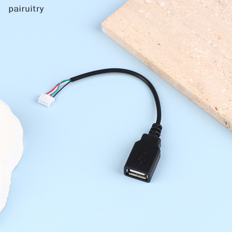 Prt 1Pc Kabel USB To 4P 4P Female To USB 2.0 Terminal Data Female/ Male Kabel PRT