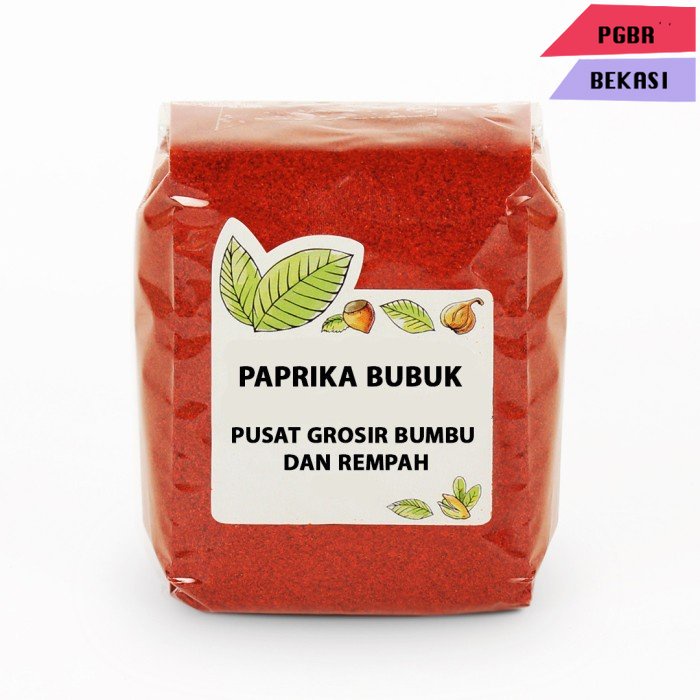 

Paprika Bubuk 50 gram / Ground Red Paprika Pack Pilihan 50 gram