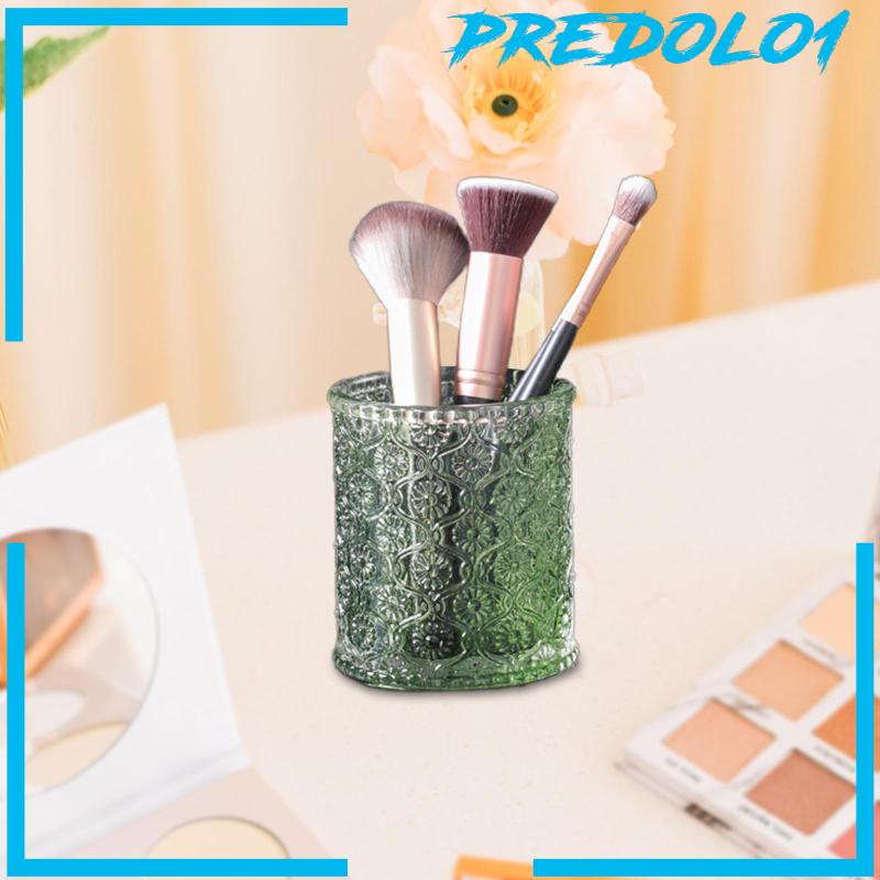 [Predolo1] Makeup Brushes Storage Holder Kotak Penyimpanan Kosmetik Untuk Meja Rumah Meja