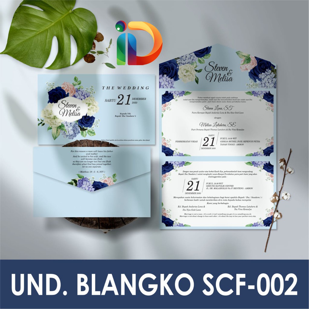 Griya SCF 002 Blanko Undangan