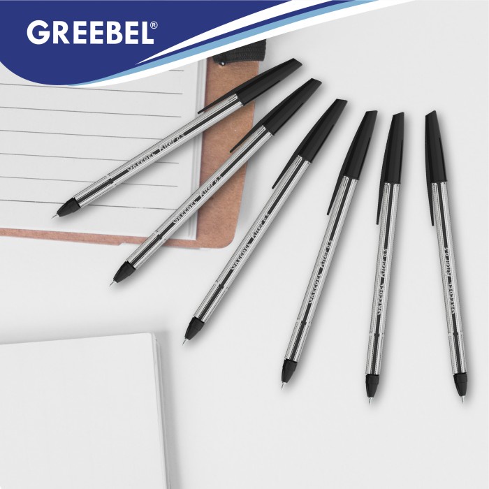 

GREEBEL BALLPEN RITER 0.5 BLACK 12+1
