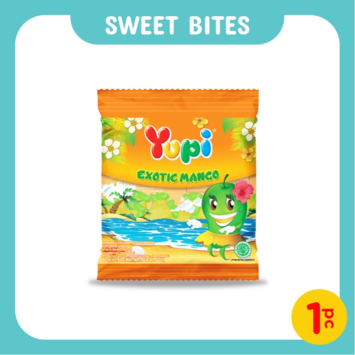 Yupi Exotic Mango Minibag 45 gr