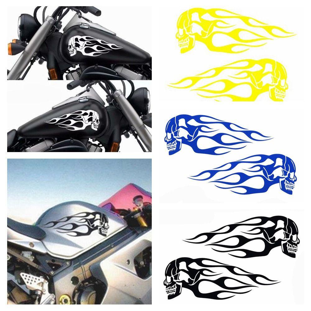 Populer Stiker Tank 3D Modifikasi Universal Motor Sepeda Elektrik Mobil Motor Ornamen