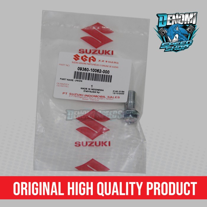 Baut Baud Nepel Selang Rem Suzuki Satria 2 Tak Hiu Lumba Fu GSX 150 Shogun Original SGP