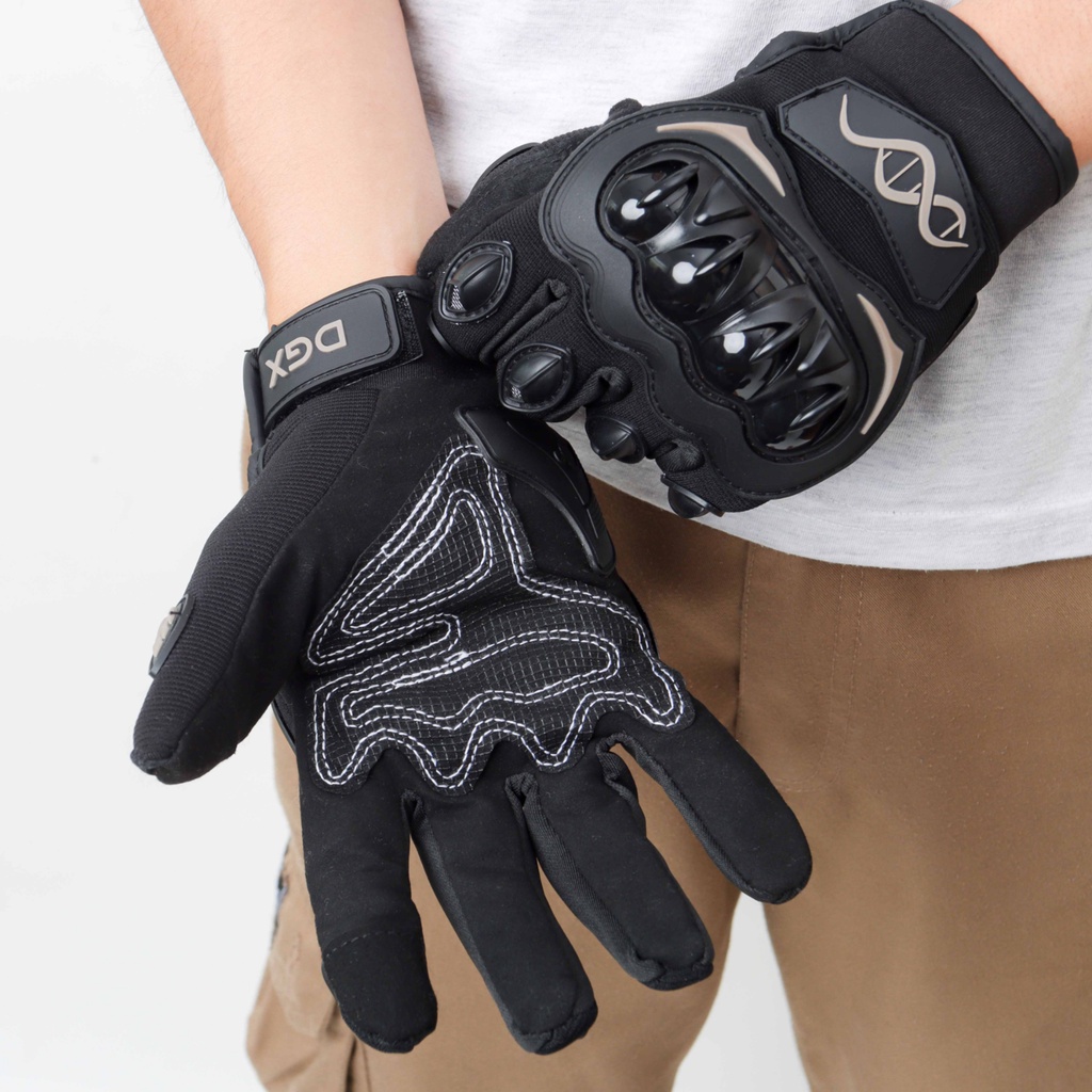 Daymoton Sarung Tangan Motor Pria Wanita Series DGX dengan Protector dan Anti Slip [LIMITED EDITION]