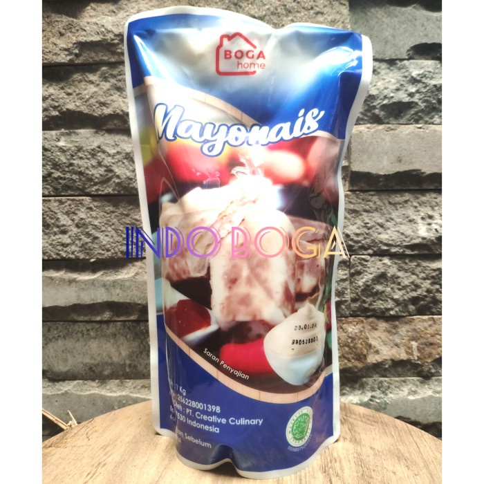 

Boga home mayonais 1 kg / mayonnaise boga home 1kg