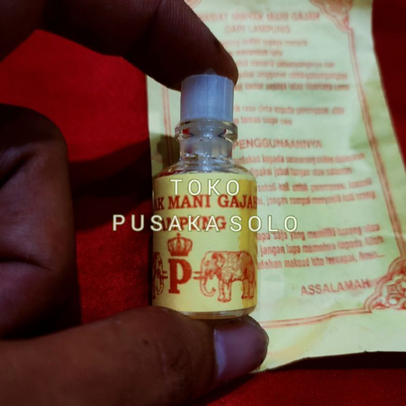 MINYAK MANI GAJAH LAMPUNG ASLI TERMURAH