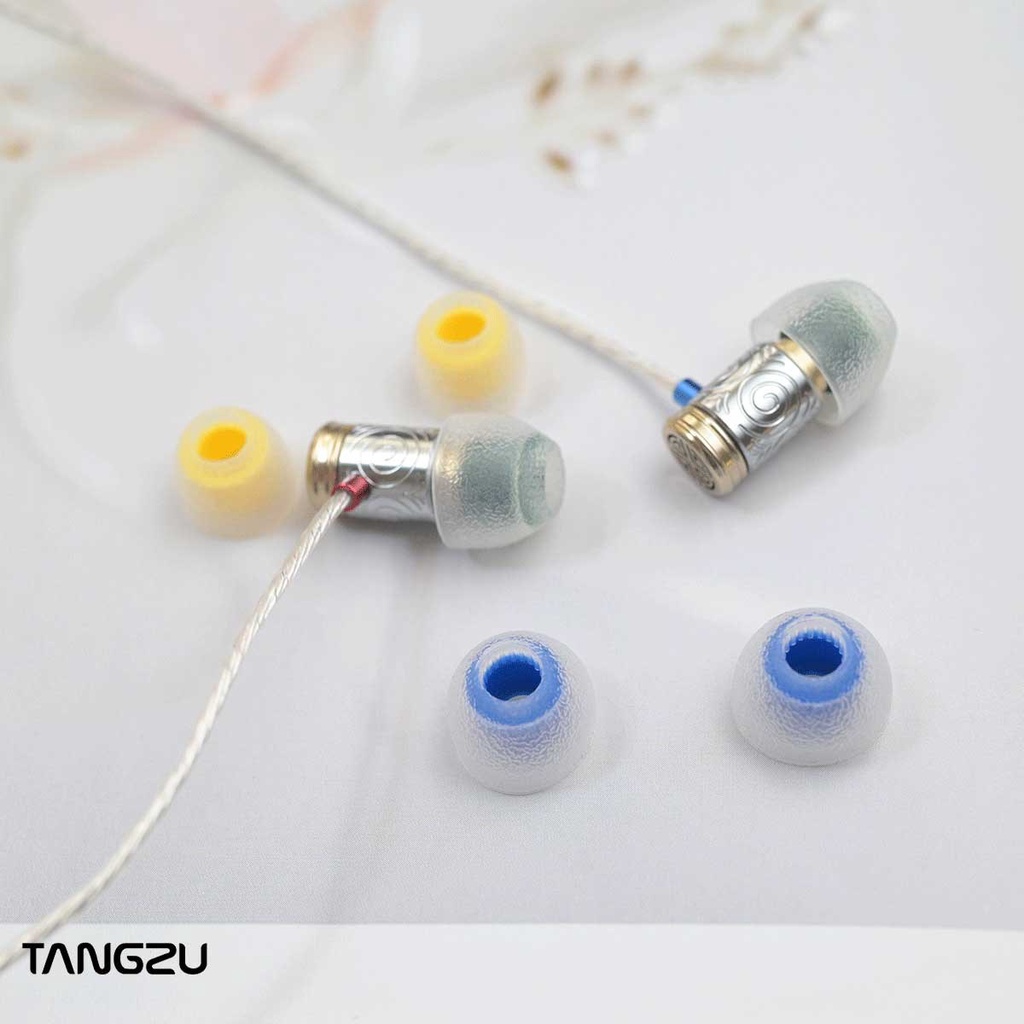 Tangzu Tang Sancai In-Ear Eartips Earphone Silikon Penutup Earphone Tips Earbuds Earplug Untuk Princess Changle ShiminLi Waner