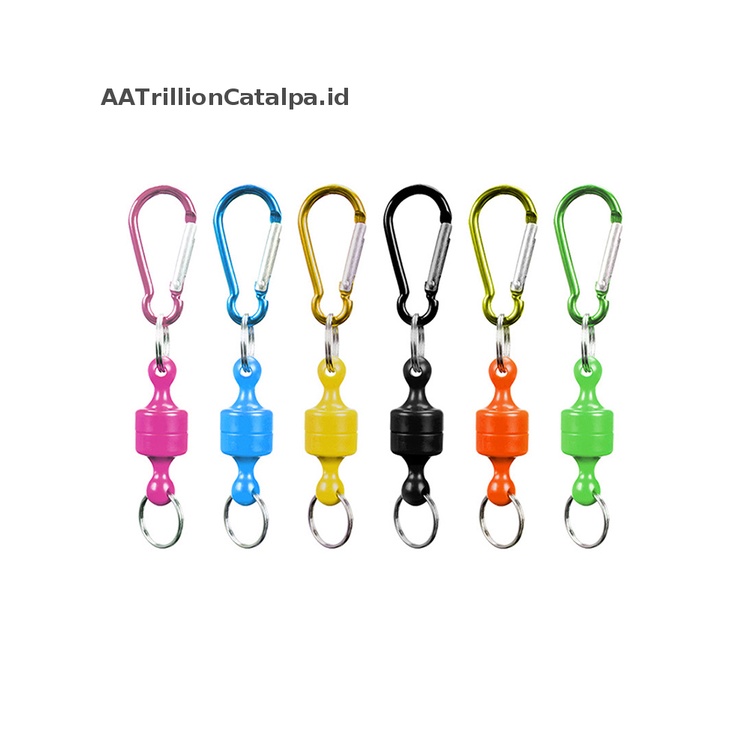 Aatrillioncatalpa Memancing Hanging Buckle Magnetic Buckle Fast Hanging Buckle Wireless Lost Rope Metal Kuat Gaya Magnet Luar Gunung ID