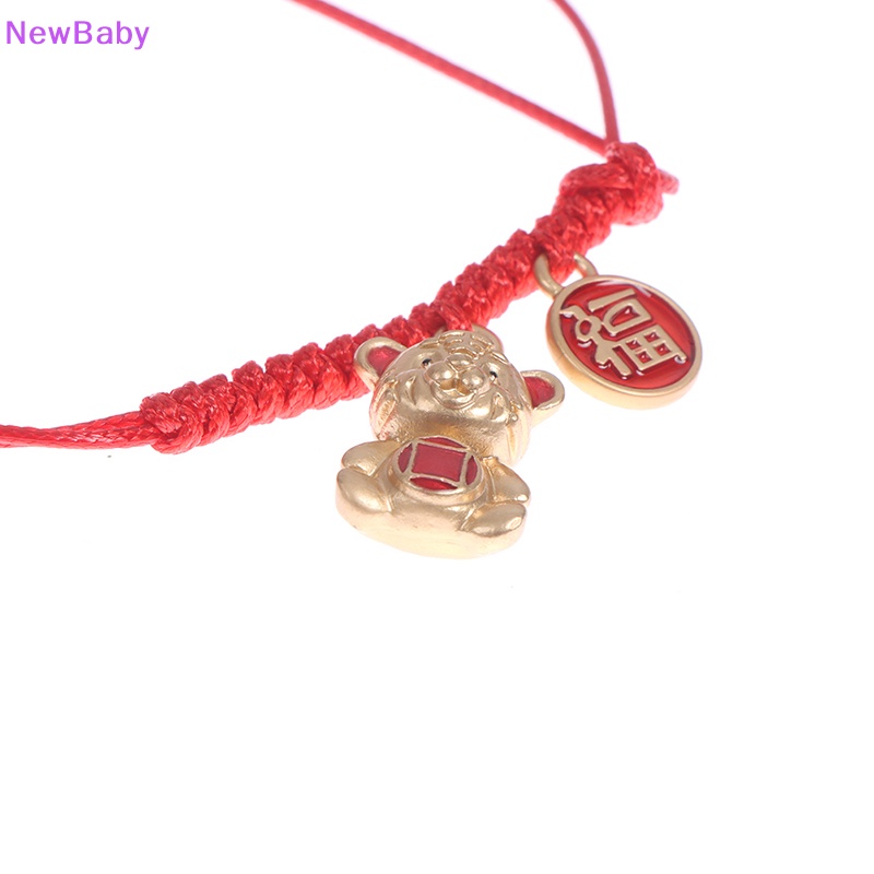 Newbaby2022tali Macan Imlek Tali Merah String Gelang Handmade Craft Hadiah ID