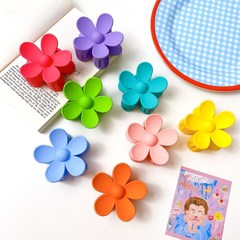 BG Jepit Rambut Model Bunga Jedai Rambut Korea Dewasa Hair Claw Clip Women Aksesoris Rambut Wanita Fashion Korea Import