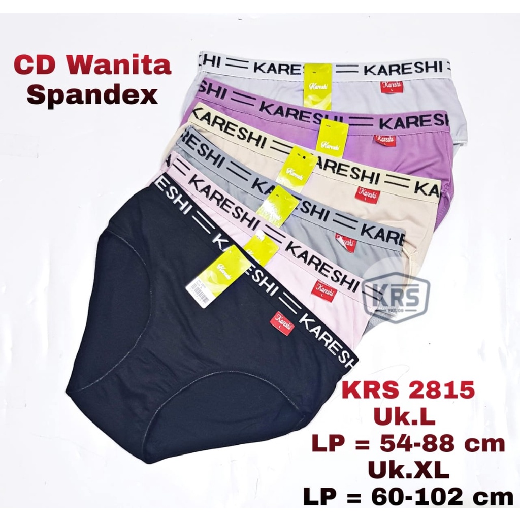 12 PCS/CD LUSINAN E / Kareshi_Star/Celana Dalam Wanita 2815 WK124 A5 2134P 2908 VANDA 0313