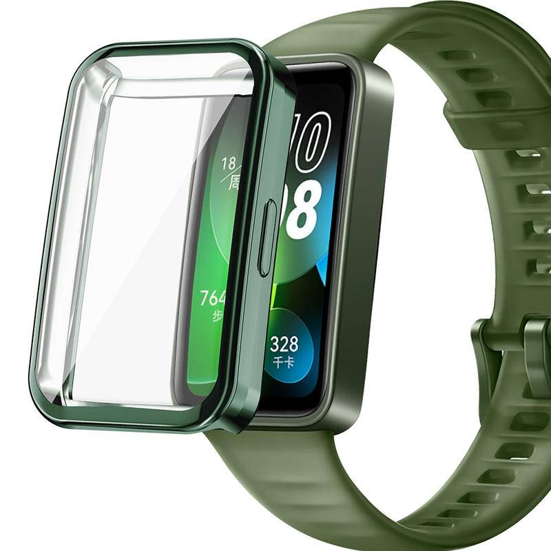 Untuk Huawei Band8 TPU Lembut Cover Pelindung Case Smartt Watch Accessoroy All-around Full Screen Protector Shell Bumper Cases