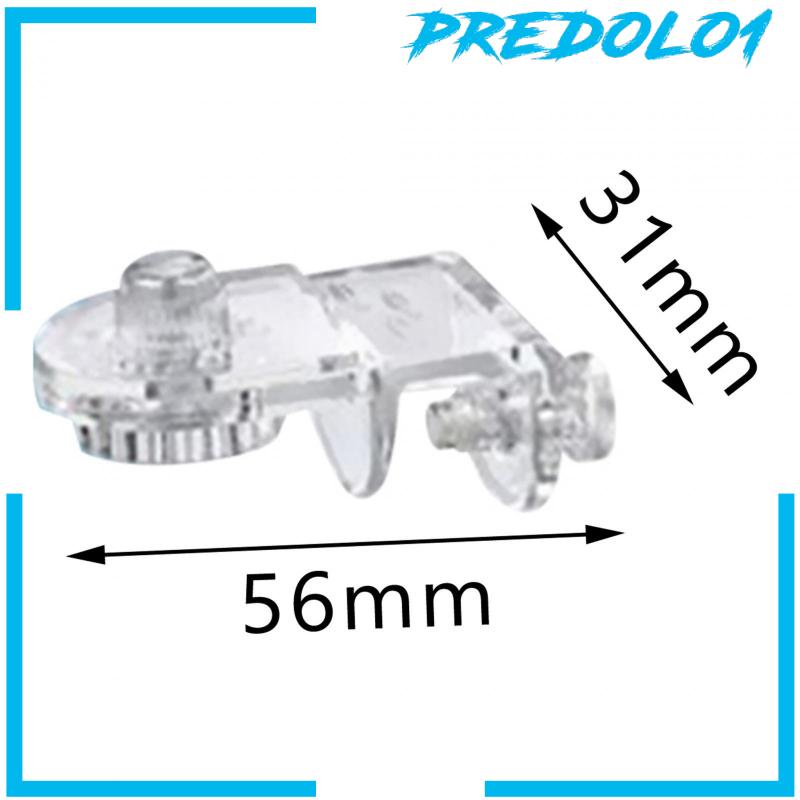 [Predolo1] 2pcs Klip Jaring Layar Aquarium DIY Fish Tank Top Covering Clips Fixed Holder
