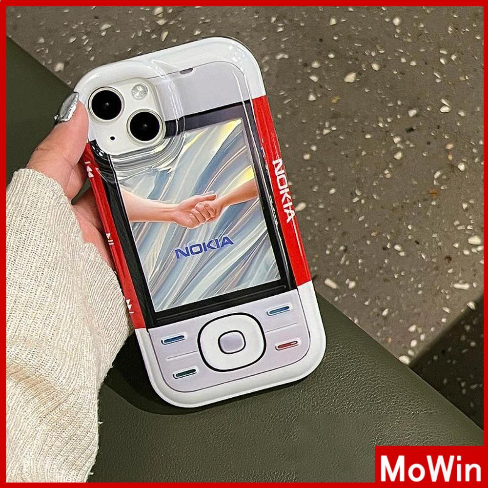 Case iPhone 14 Pro Max iPhone Case Laser Reflektif Bening Case TPU Soft Case Airbag Shockproof Kreatif Retro Kompatibel dengan iPhone 13 Pro Max 12 Pro Max 11 Xr X Max 7Plus 8Plus