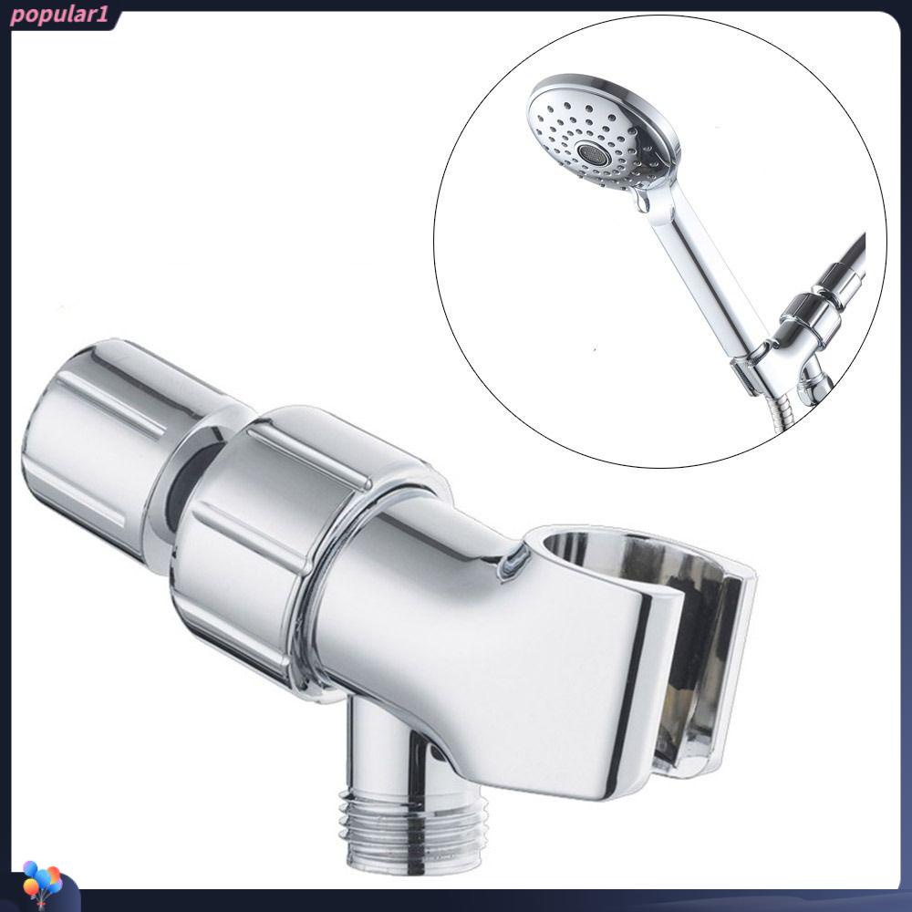 Populer Holder Kepala Shower Sekrup On Bracket Shower Arm Adapter Adjustable Arm Mounted