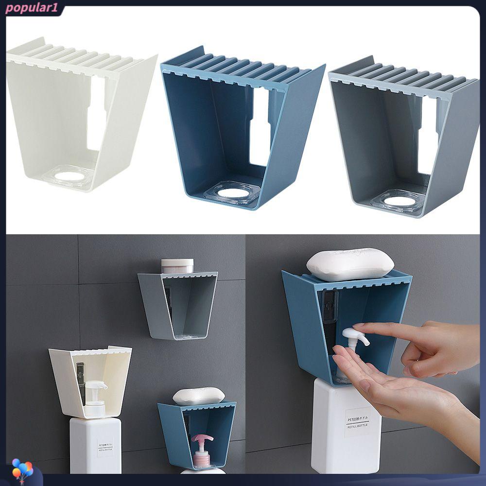 Populer Gantungan Shampo Hook Berguna Tahan Air Dinding Kamar Mandi Rak Shower Gel Holder