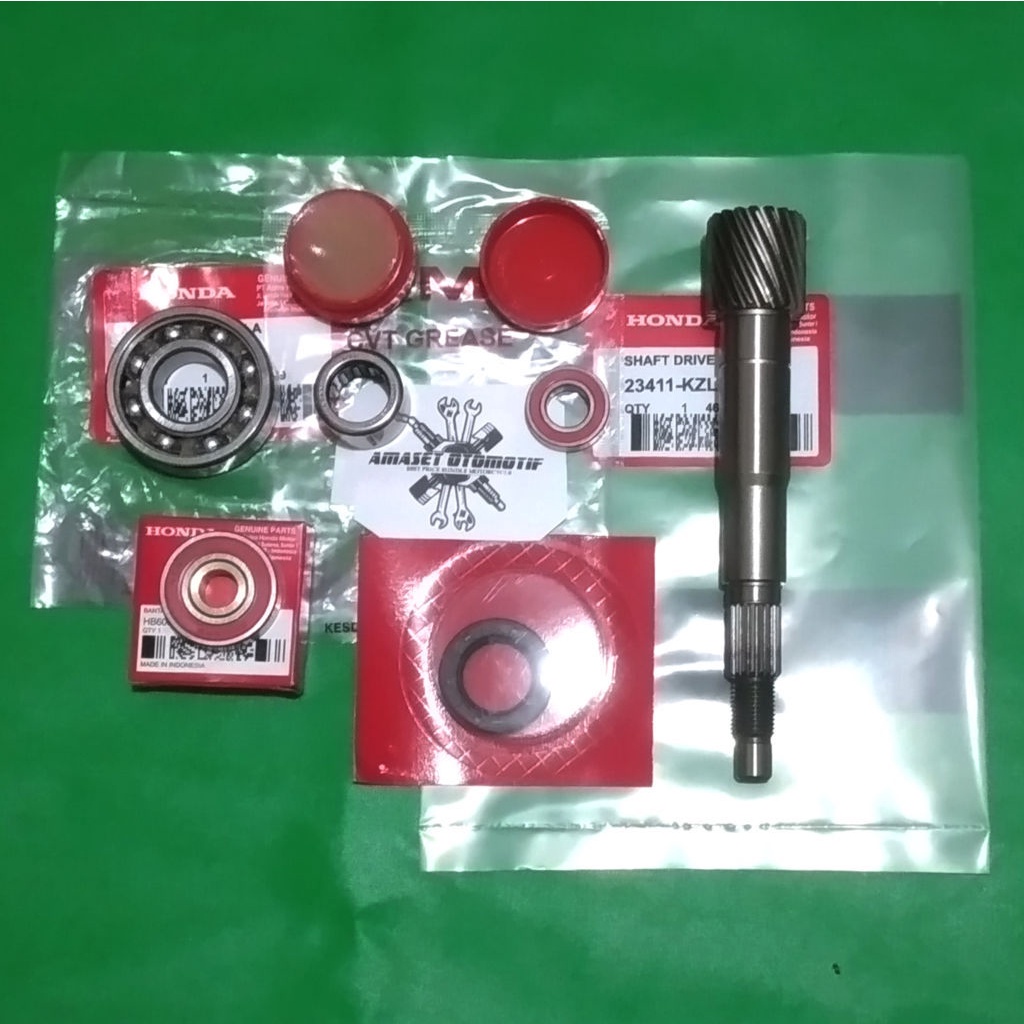 Paket As Pulley Pully Gardan Beat Fi Vario Fi Spacy Fi Plus Bearing Gemuk CVT