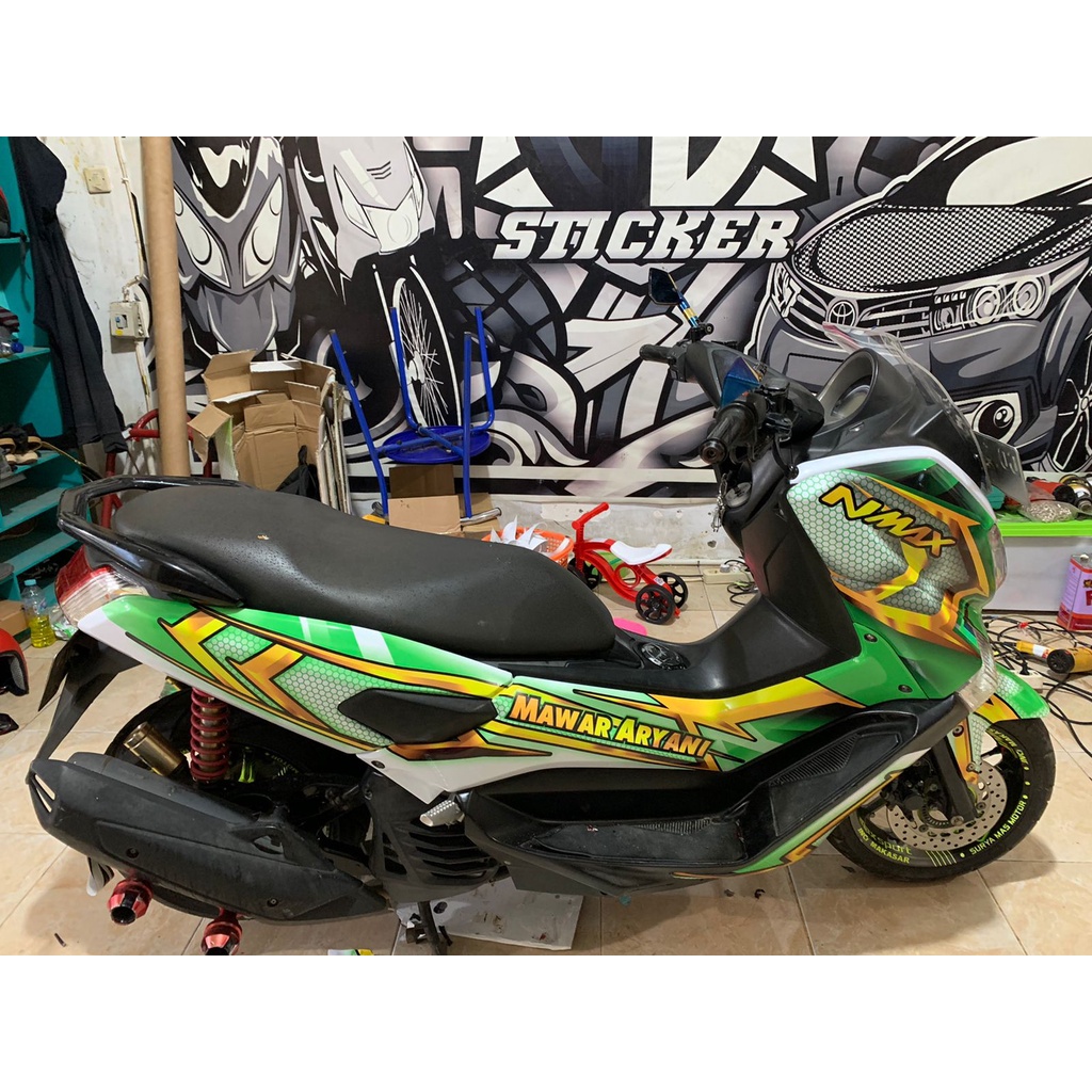 Stiker Decal Sticker Stripping Setiker Seticker Motor NMAX OLD FullBody 2020 2019 Sticker 13