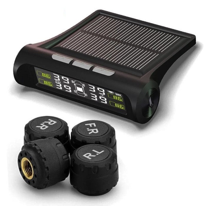 AKN88 - Solar Power Wireless Car Tire Pressure Monitoring System