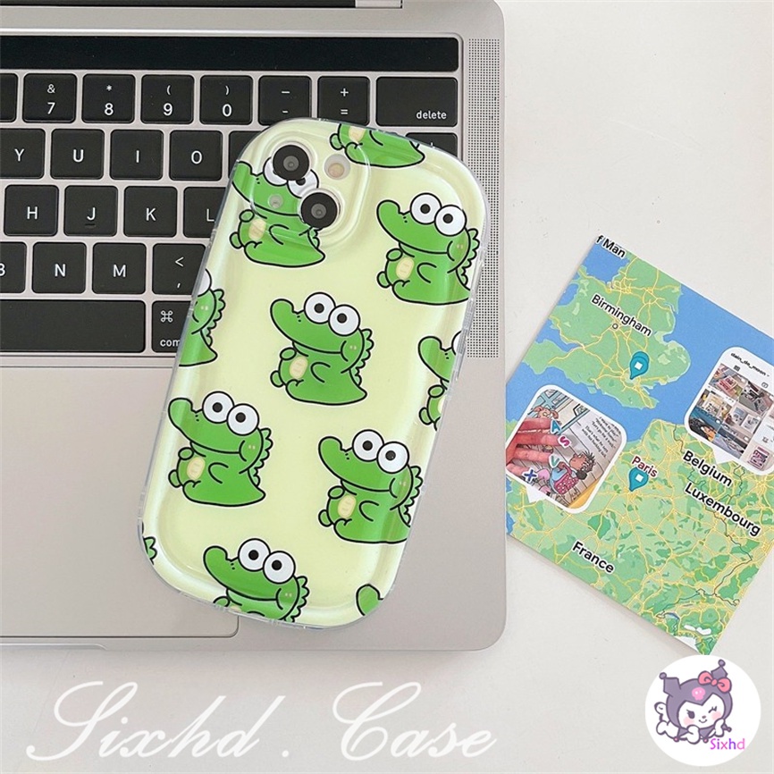 Untuk Redmi Note 12 11 11s 10s 9s 10Pro Redmi 12 12C 10C 11A 10A 9C 9T 9A A2 A1 Xiaomi 11 Lite Poco M3 X3Pro NFC Kartun Dinosaurus Lucu Dengan Bracket Phone Case Soft TPU Protection Cover