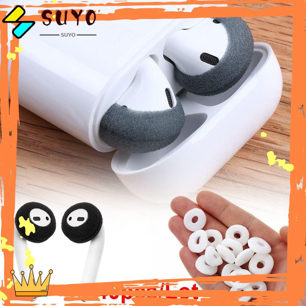 Suyo Earphone Tips Cover Pelindung Headphone Busa Lembut Anti Slip Untuk Airpods Earpods