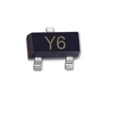 10 Buah 10Pcs Y6 Y6W Sot-23 BZX84C18 BZX84-C18 Regulator Diode Zener Dioda 18V SMD