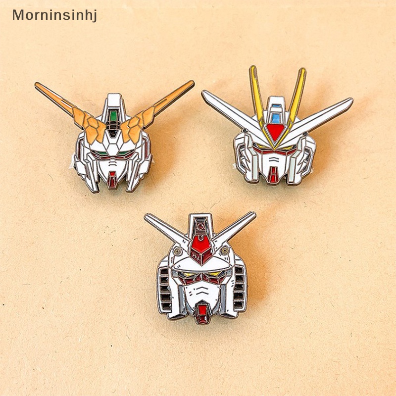 Mornin Enamel Pin Logam Kartun Bros Ransel Kerah Lapel Lencana Wanita Fashion Perhiasan Hadiah id