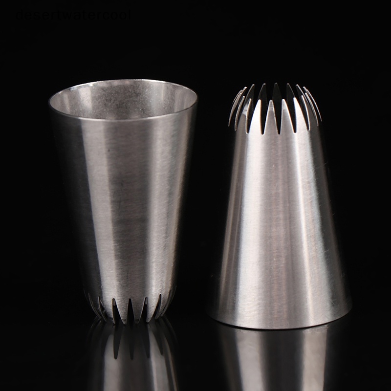 Deid D66 #18buka Bintang Icing Nozzle Piping Tip Stainless Steel Kue Decorag Tips Martijn