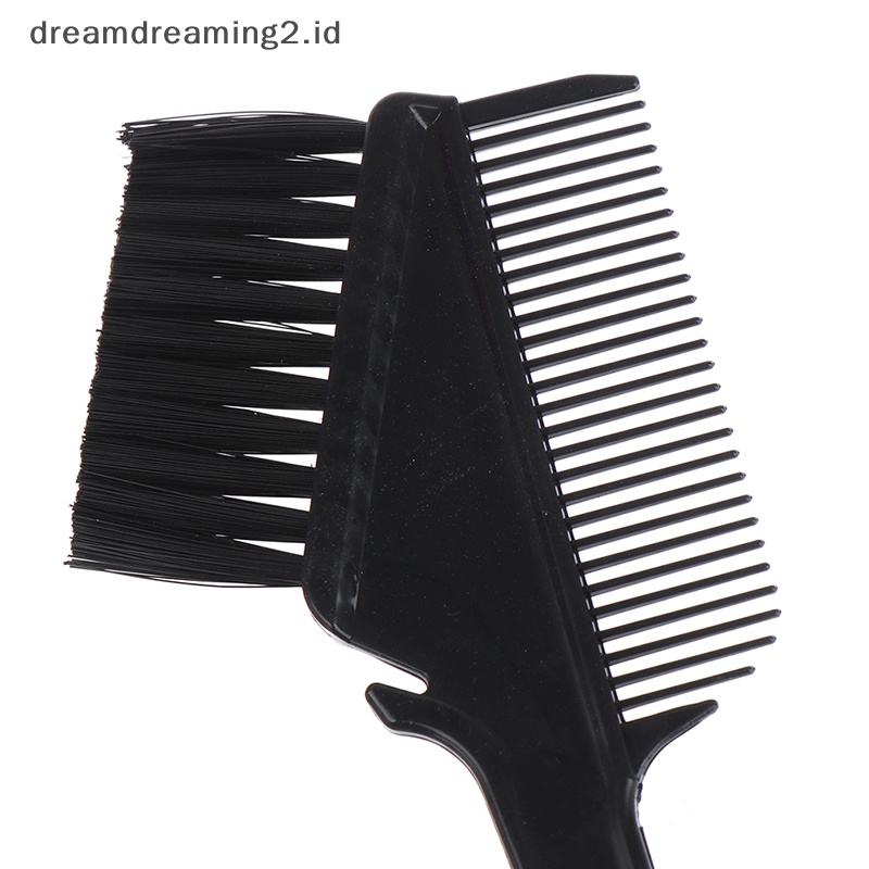 (drea) Pewarna Rambut Warna Brush Bowl Set Dengan Tutup Telinga Pewarna Mixer Hairstyle Accessorie //