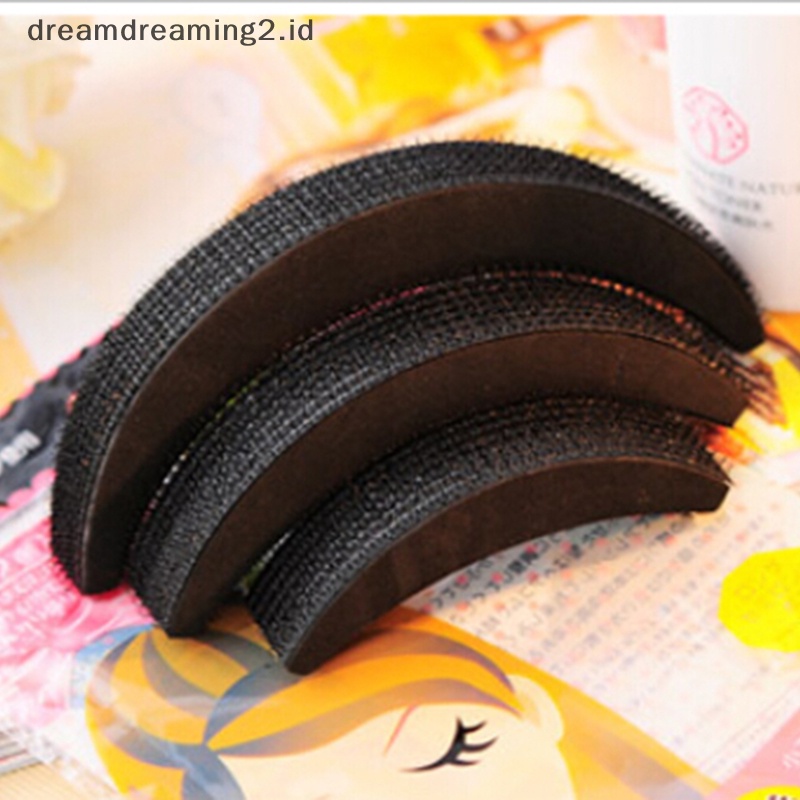 (drea) 3x Beda Ukuran Wanita Volume Dasar Rambut DIY Bump Styling Insert Tool HOT //