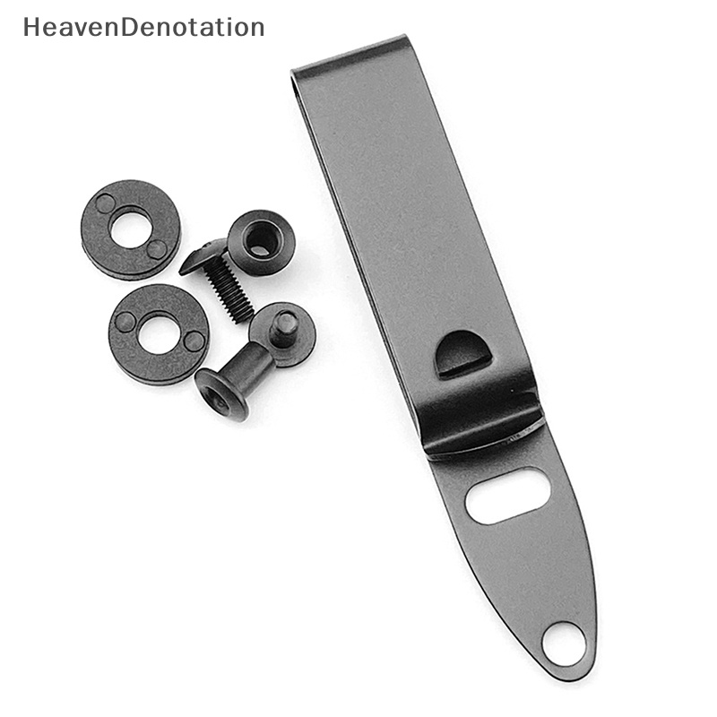 [HeavenDenotation] Kydex K Klip stainless steel Klip Pinggang ultimatelip Universal waist clip HDV