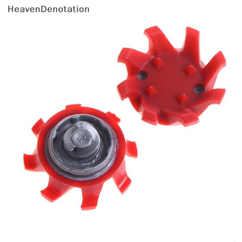 [HeavenDenotation] 14x Merah Sepatu Golf Paku Putaran Cepat Studs Cleats Softspikes Untuk Footjoy HDV