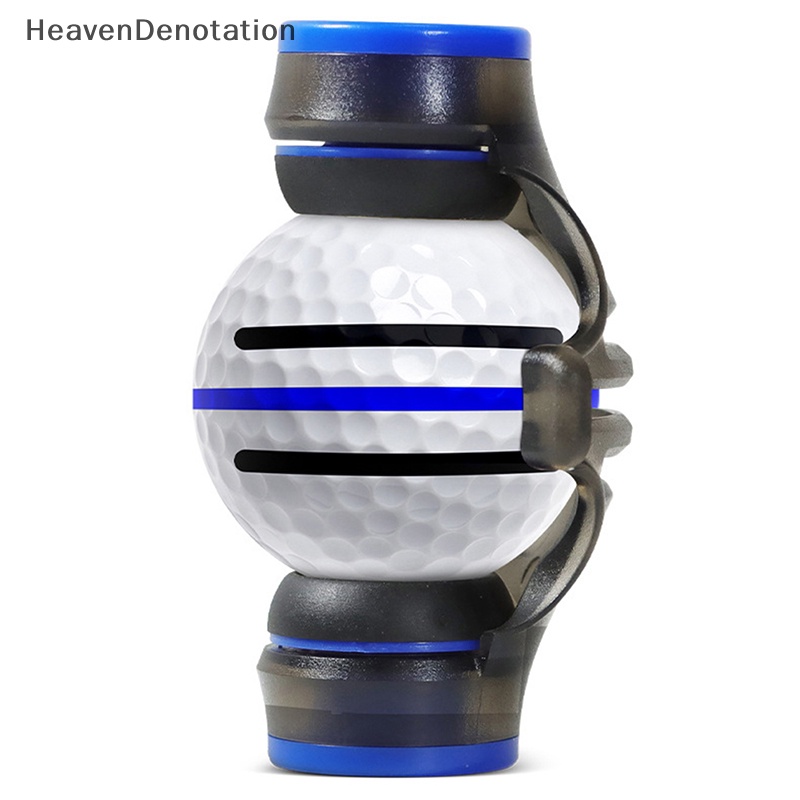 [HeavenDenotation] New Bola Golf Penanda Garis Rotasi 360derajat Alat Gambar Dan Pulpen Set HDV