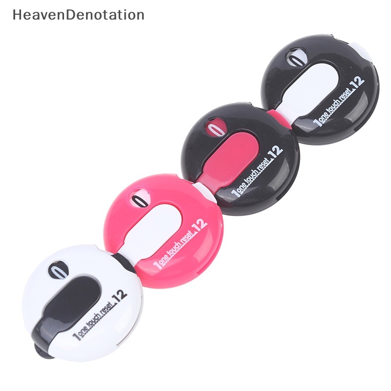 [HeavenDenotation] Mini Golf Score Counter Clicker Scorekeeper Scoring Clip On Sarung Tangan 3cm Stroke HDV