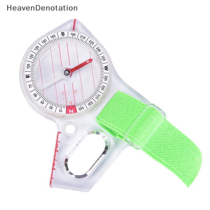 [HeavenDenotation] Thumb Compass Elite Kompetisi Orienteering Compass Portable Kompas Map Scale  Hdv