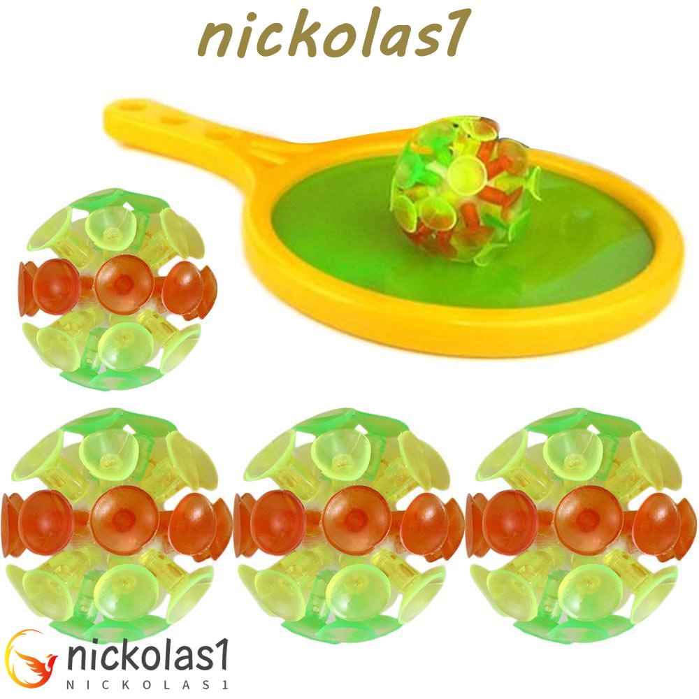 Nickolas1 Suction Cup Ball Fidget Toy Mainan Pesta Aneka Warna Untuk Anak Untuk Anak Stick Ball