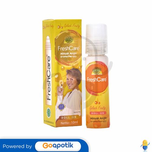 Fresh Care Splash Fruity Minyak Angin Aromatherapy Botol Roll On 10 Ml