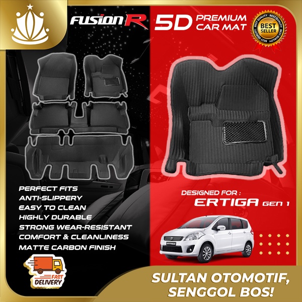 Fusion R Karpet Mobil 5D Ertiga Lama Premium