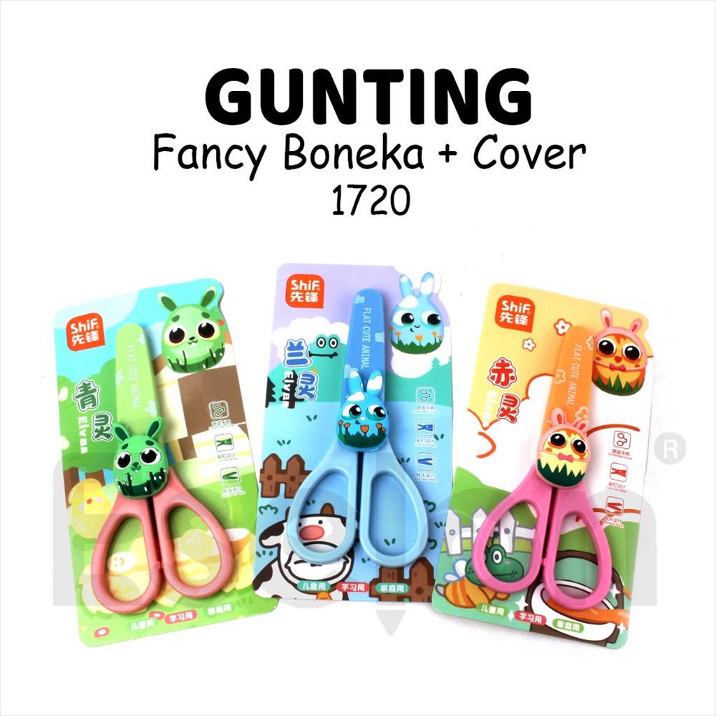 

1pcs Gunting Fancy Karakter BONEKA 1720 / Gunting Fancy +TUTUP