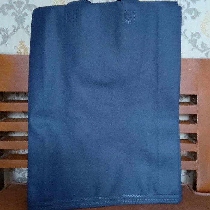 

[SC] Tas Spundbond Polos 30x40 + Harga Perlusin + Goodie Bags + Tote Bags - Biru Dongker
