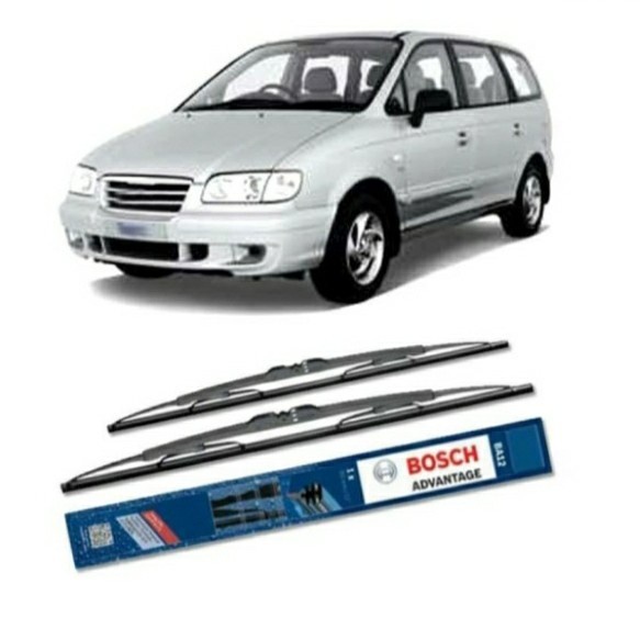Wifer Bosch Hyundai Trajet Karet Wiper Kipas Pembersih Kaca Mobil