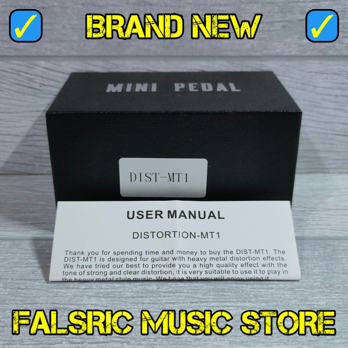 Efek Gitar CUVAVE DIST-MT1 Ultra Metal Zone Distortion Pedal Distorsi