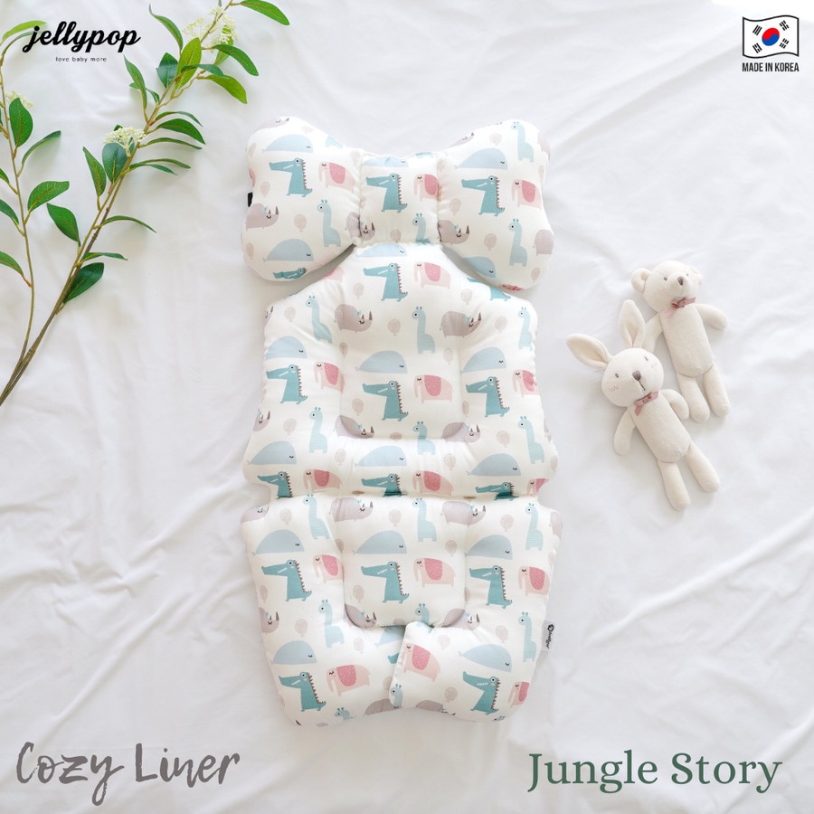 Jellypop Cozy Liner Alas Kereta Dorong Anak Bayi