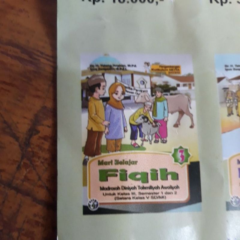 

buku mari belajar fiqih kelas 3 mdta setara kelas 5 rizqi
