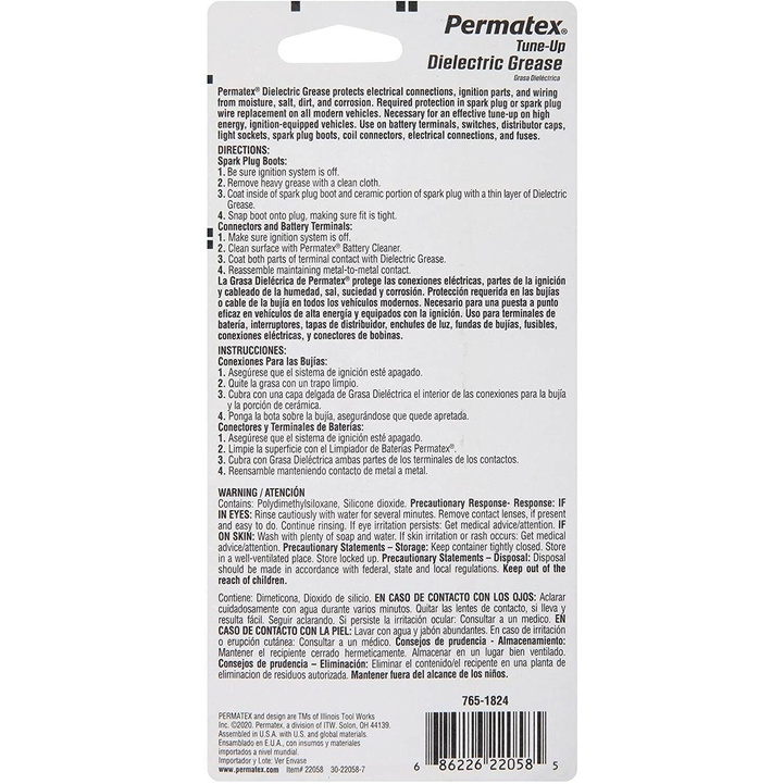 [Kelowna] Permatex 22058 Dielectric Grease (85 Gram) for Mechanical Keyboard Stabilizers Lube Tune Up