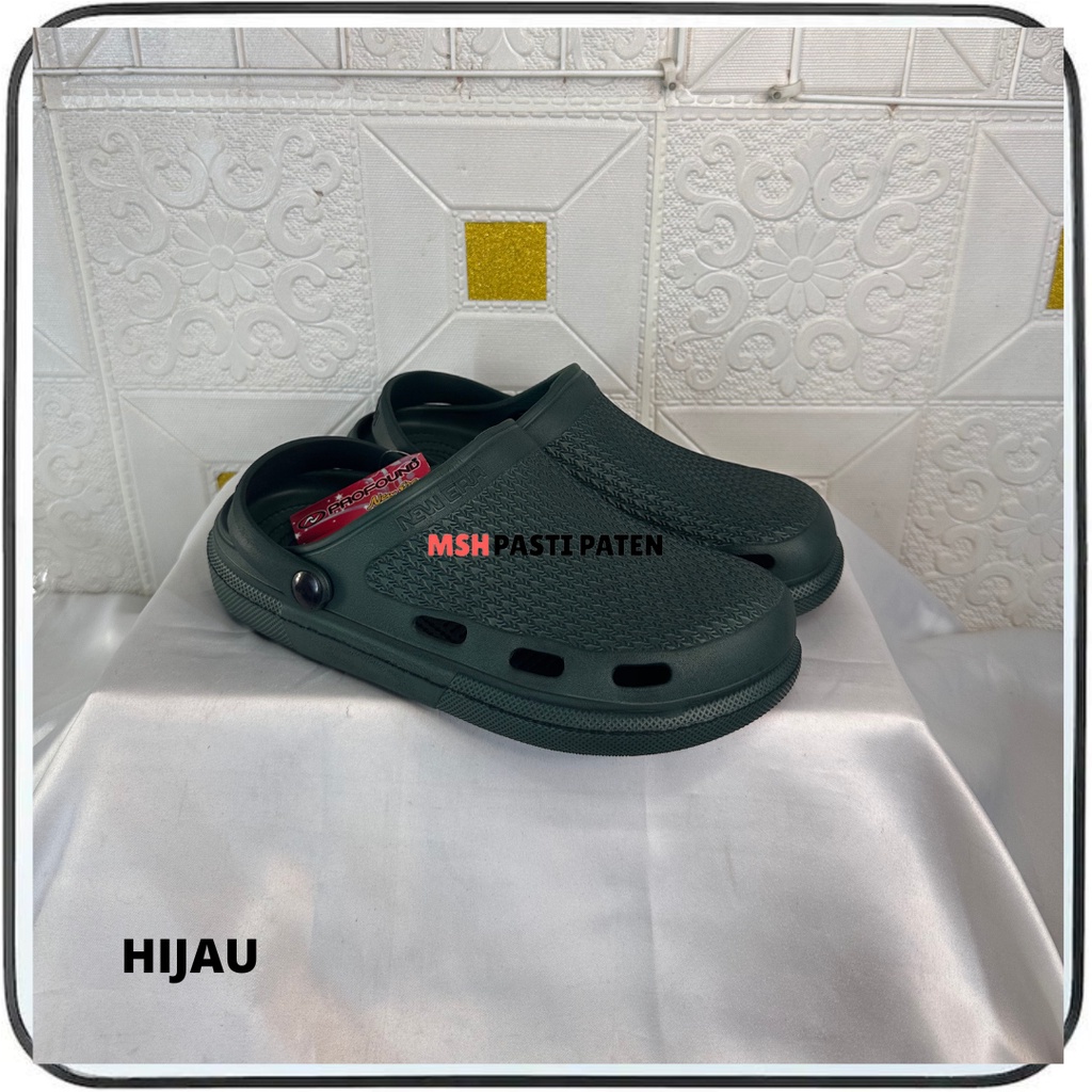 New Era MB 5046 Sandal Baim Pria Sendal Kodok Tahan Air